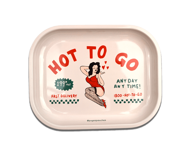 winnie the pothead rolling tray Hot To Go Tray