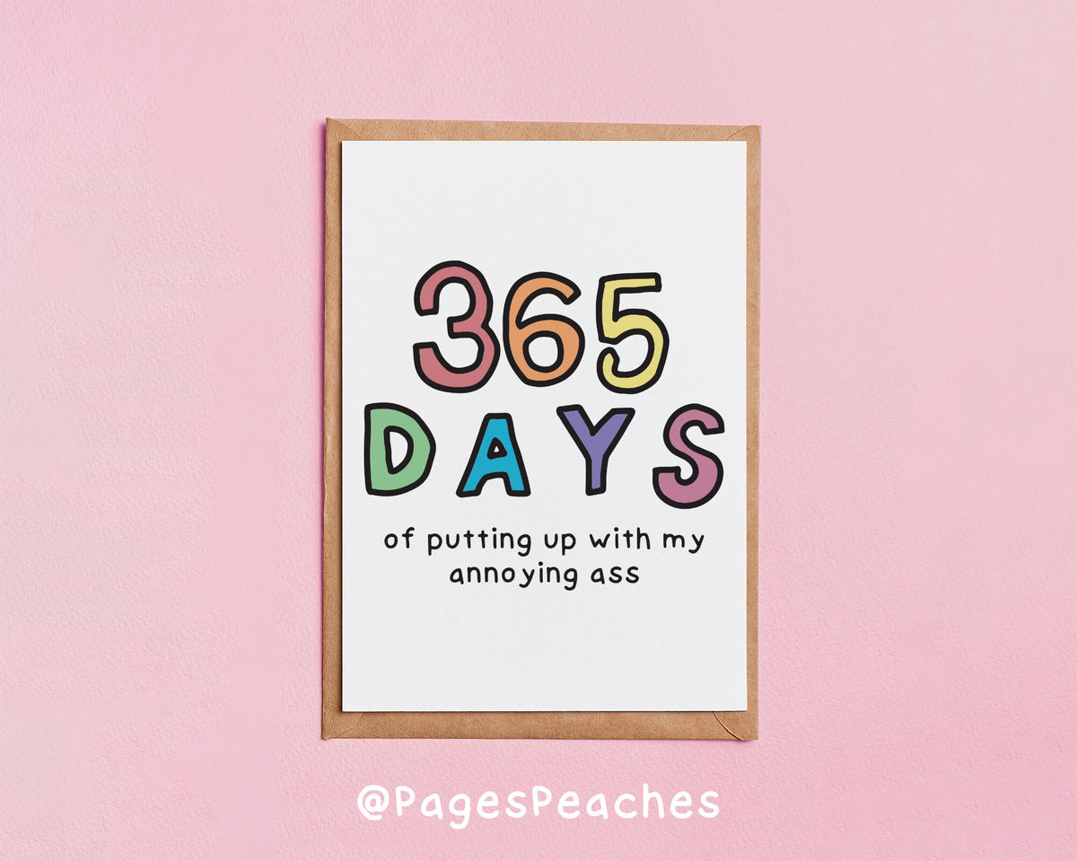 365 Days Card