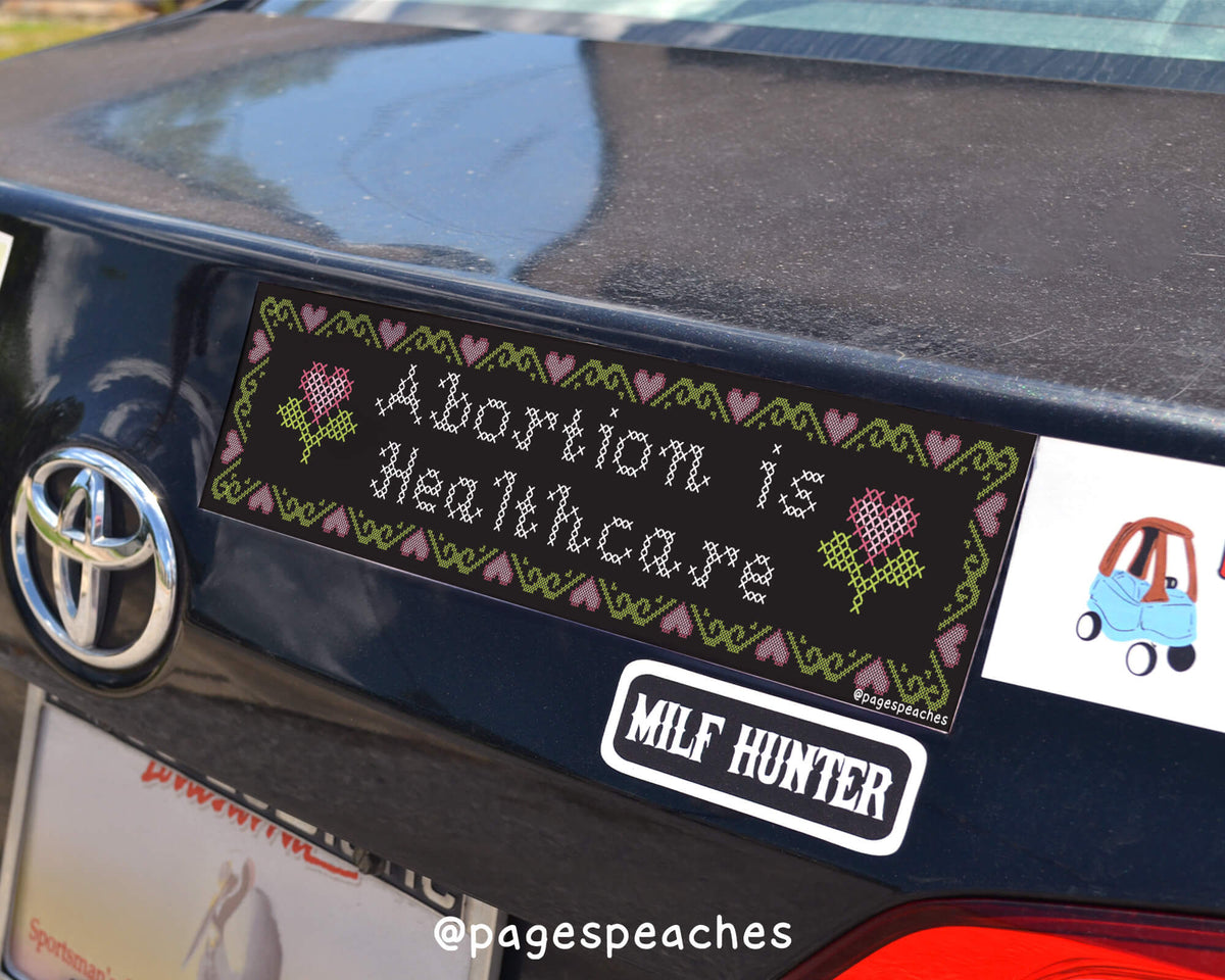 Abortion is Healthcare Bumper Sticker