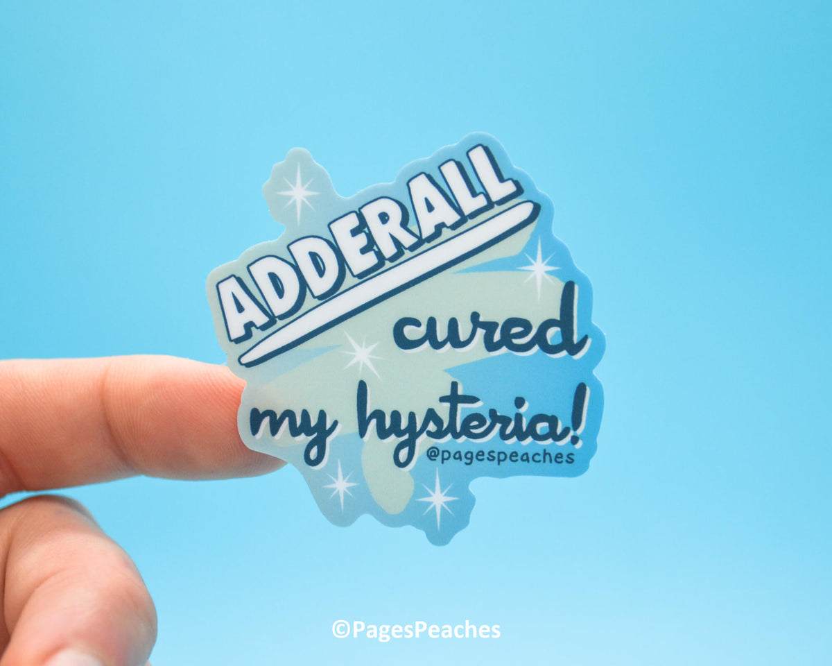 Large Adderall Sticker