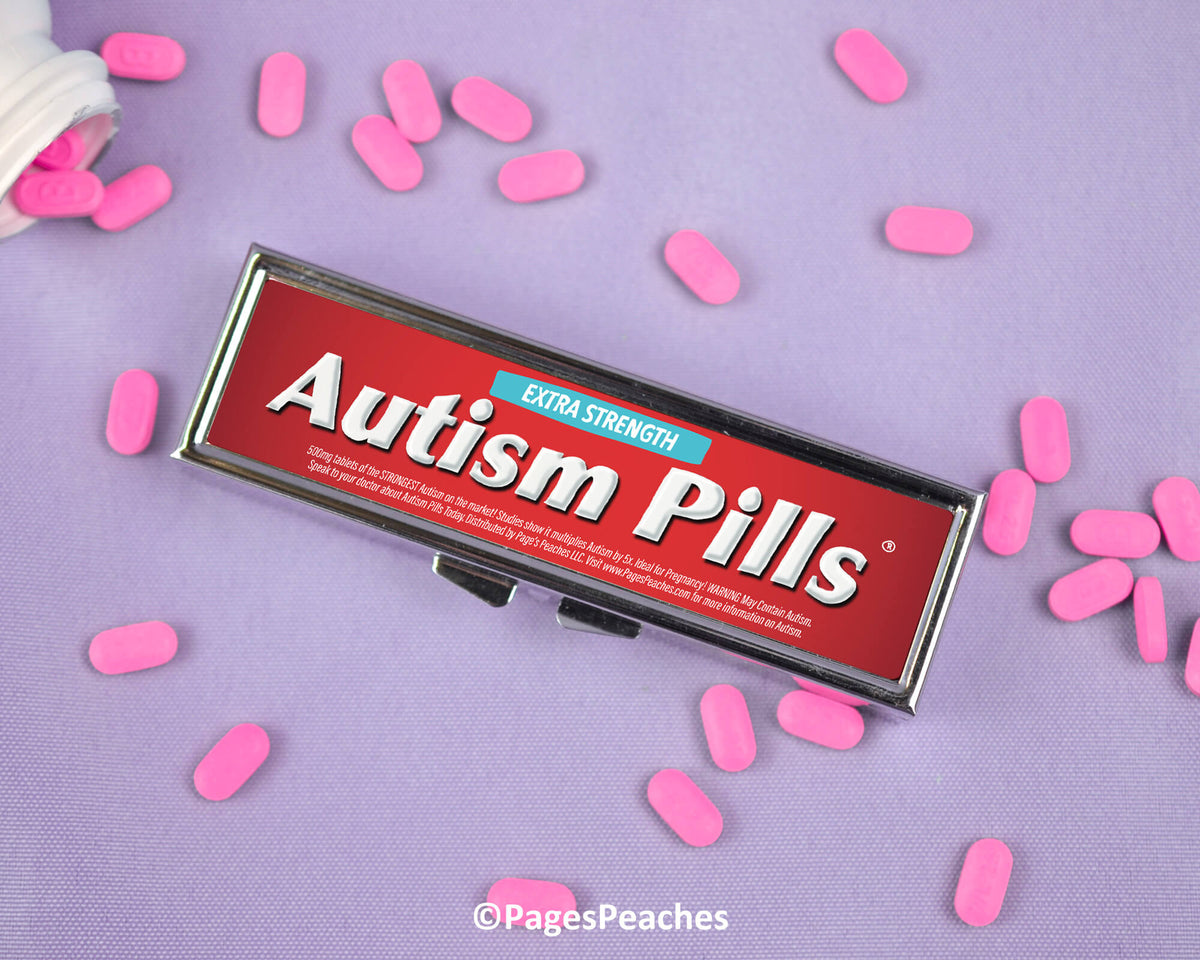 Autism MINI 7 Day Pill Case