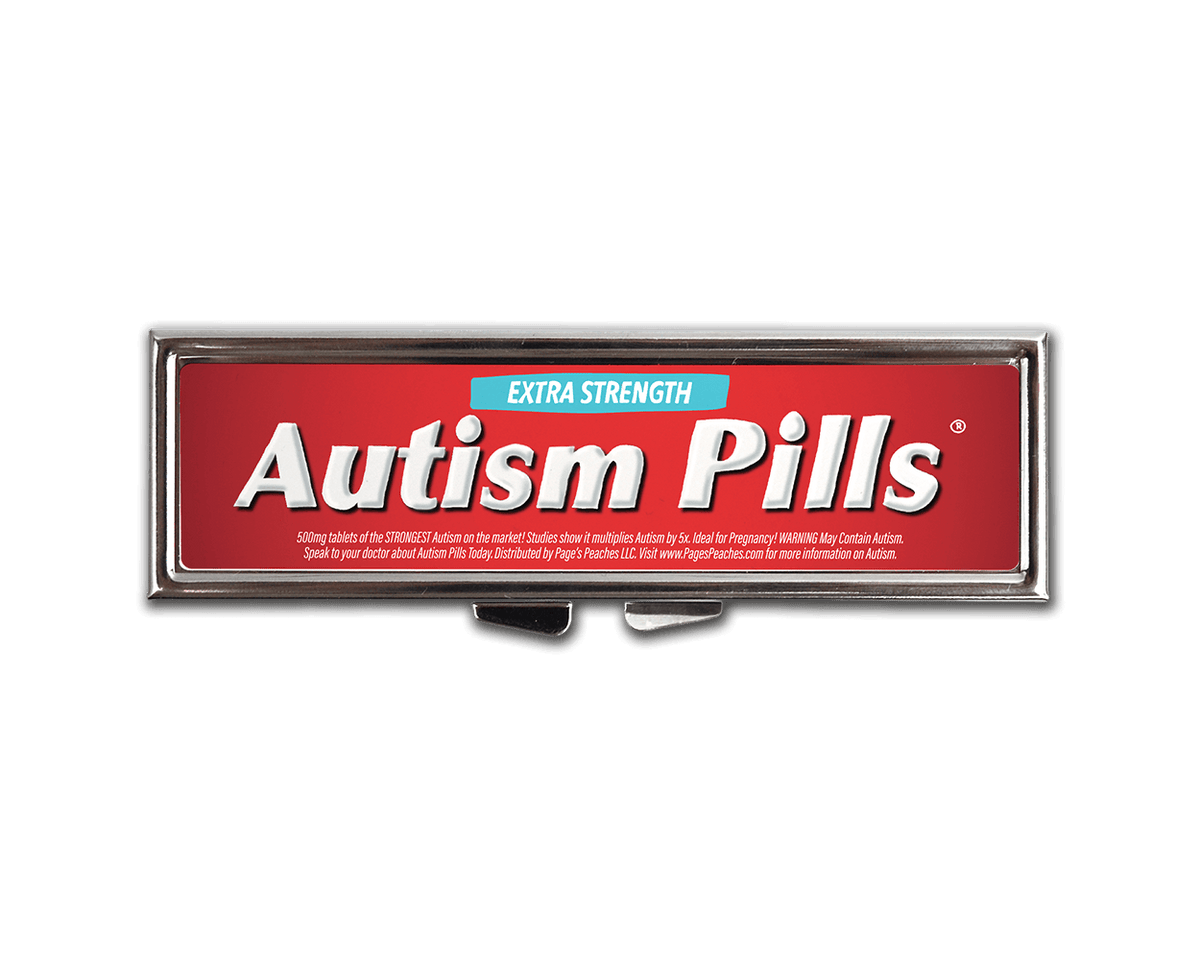 Autism MINI 7 Day Pill Case
