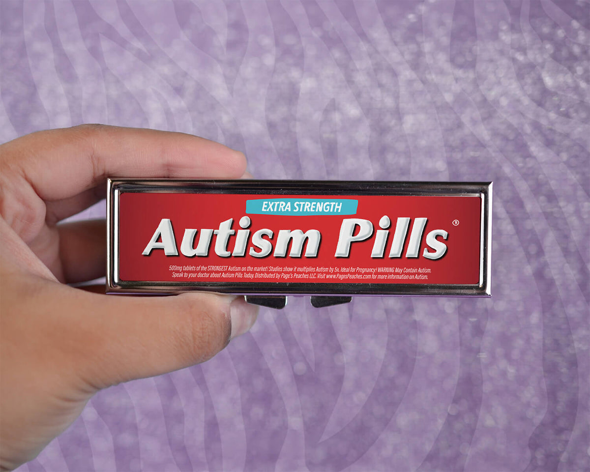 Autism MINI 7 Day Pill Case