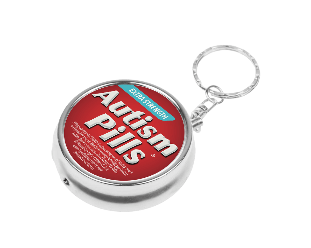 Autism Pills Pill Case