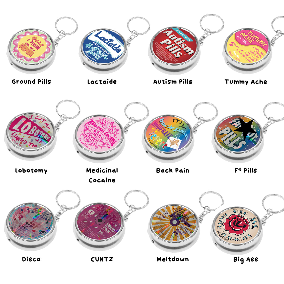 B-Grade Pill Case