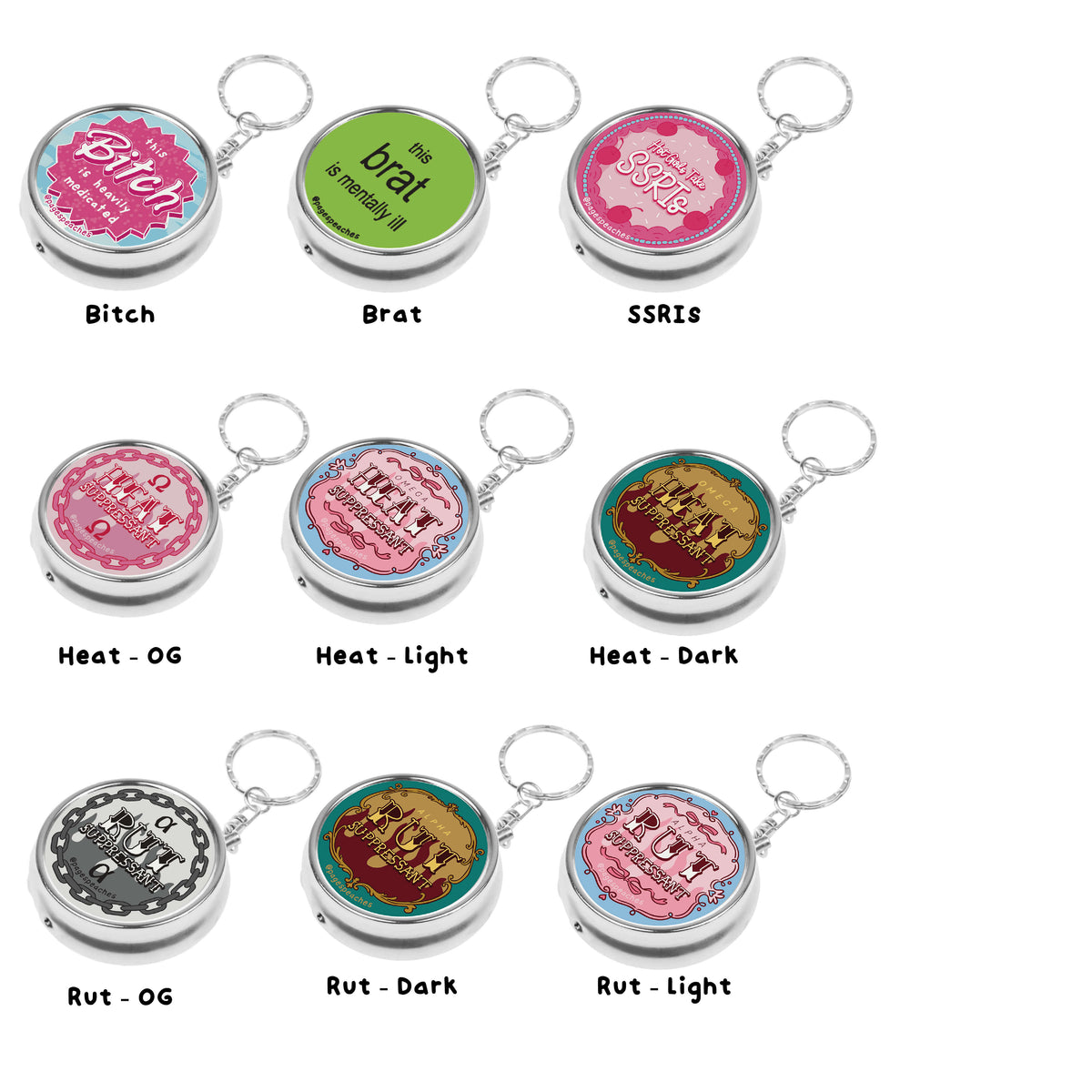 B-Grade Pill Case