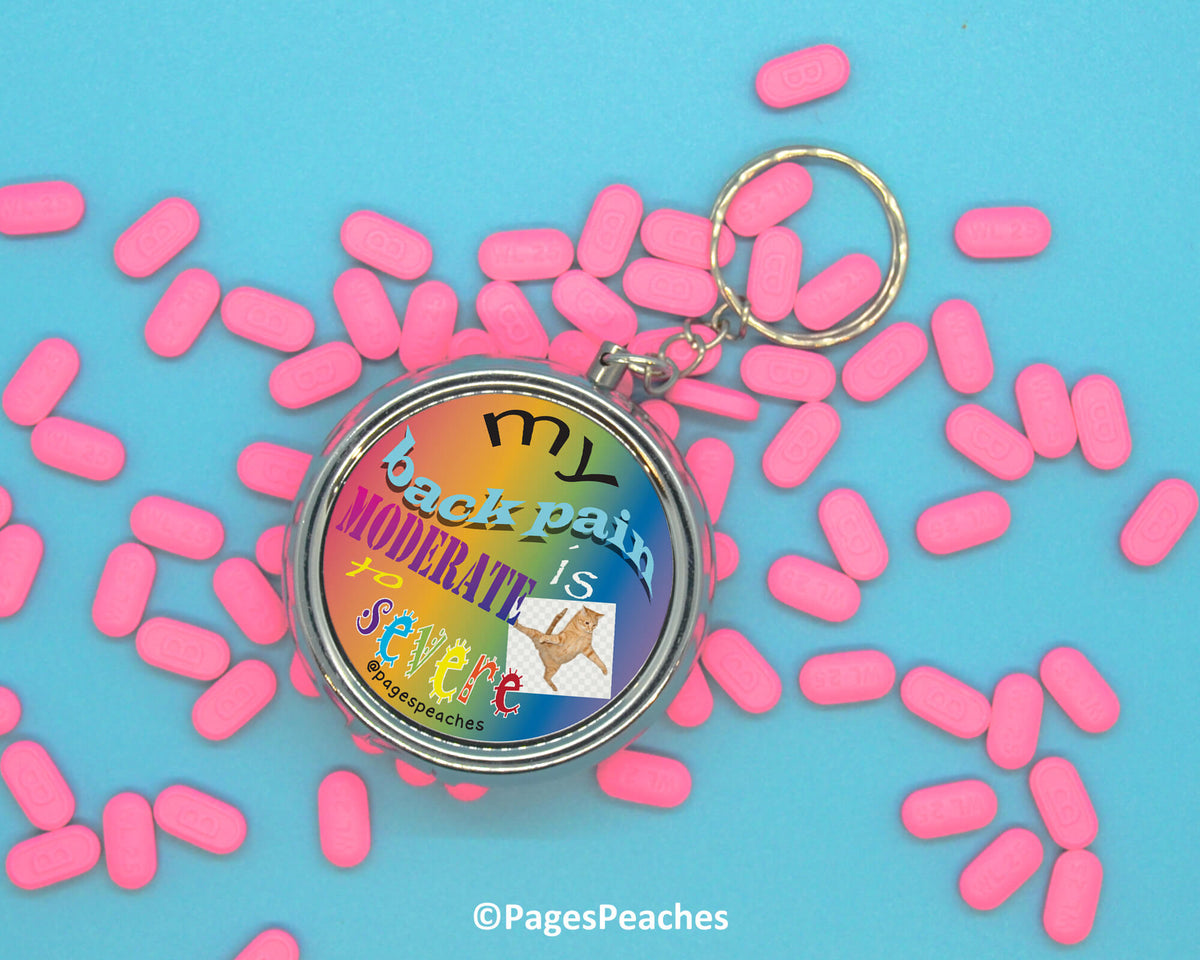 PREORDER APRIL/MAY Back Pain Pill Case