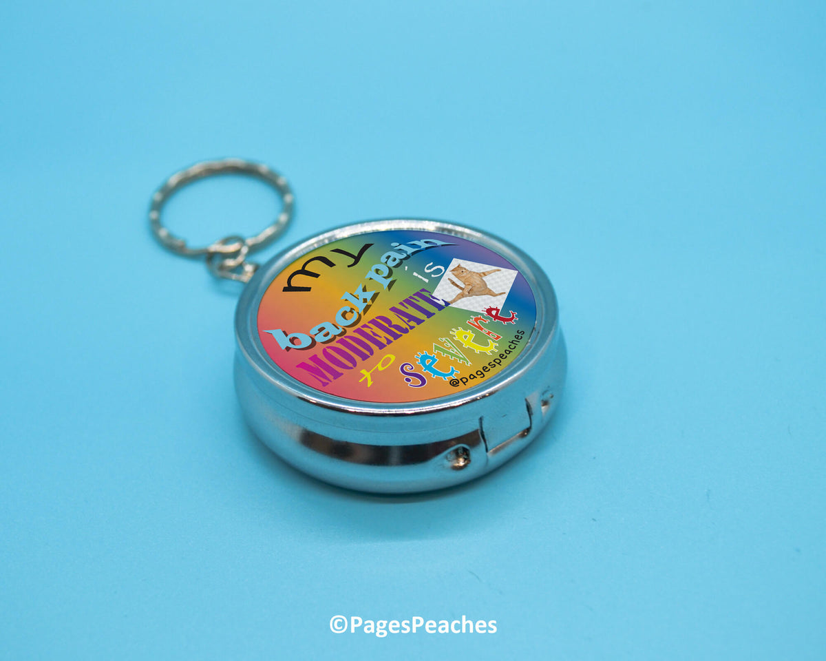 PREORDER APRIL/MAY Back Pain Pill Case