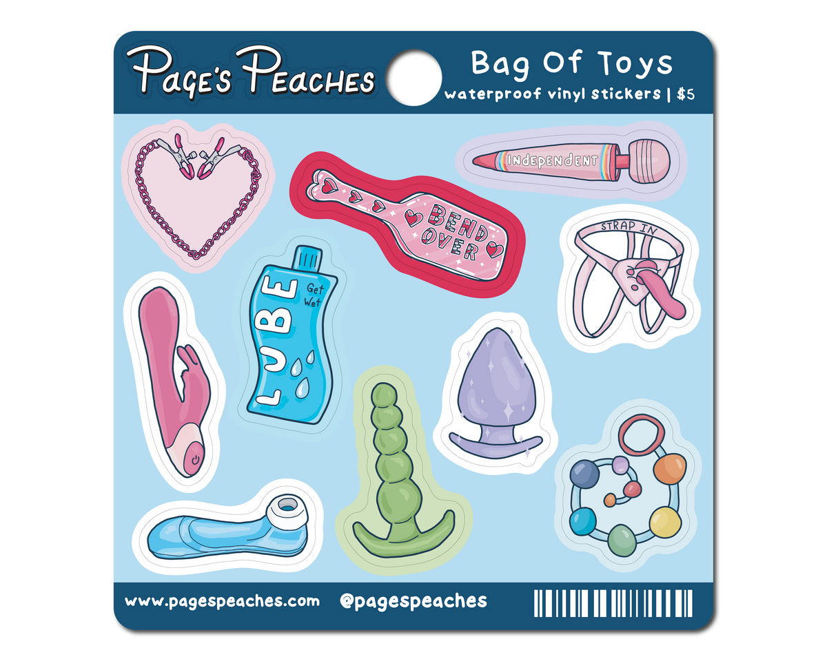 Bag of Toys Mini Stickers