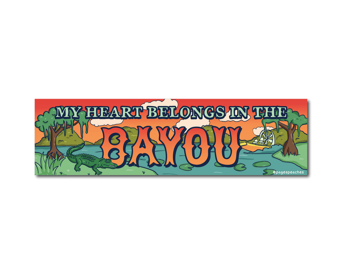 Bayou Bumper Sticker