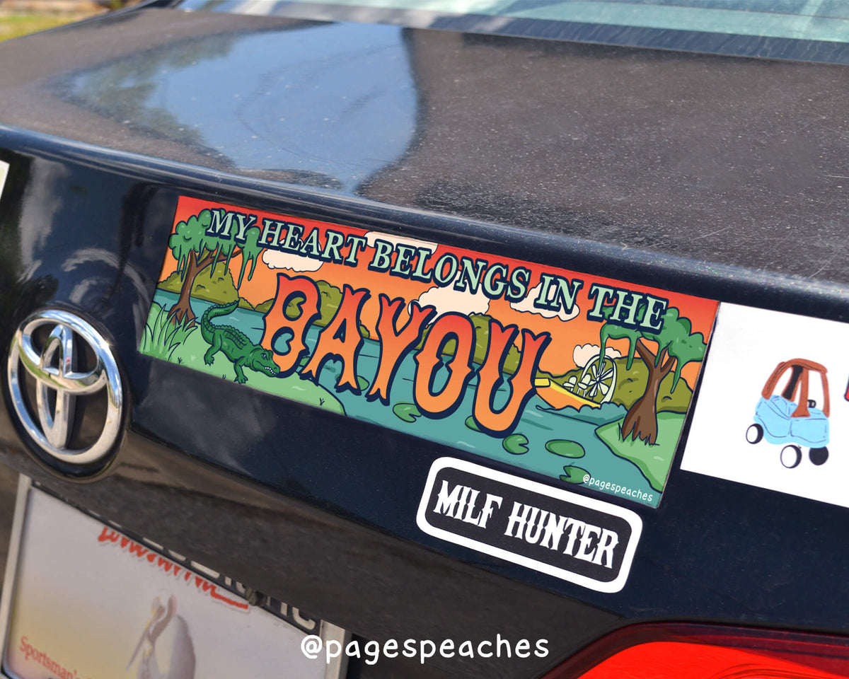 Bayou Bumper Sticker