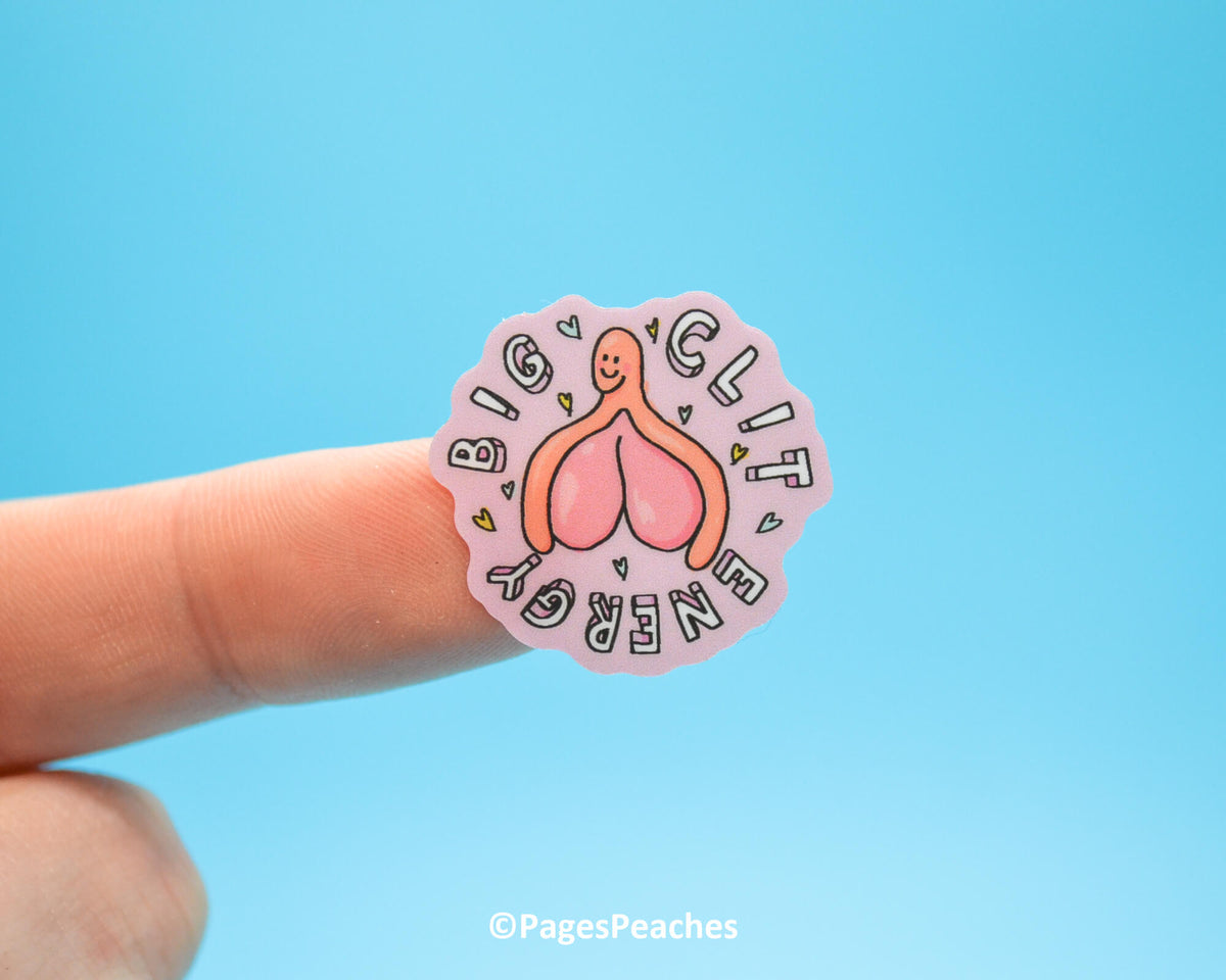 Mini Big Clit Energy Sticker