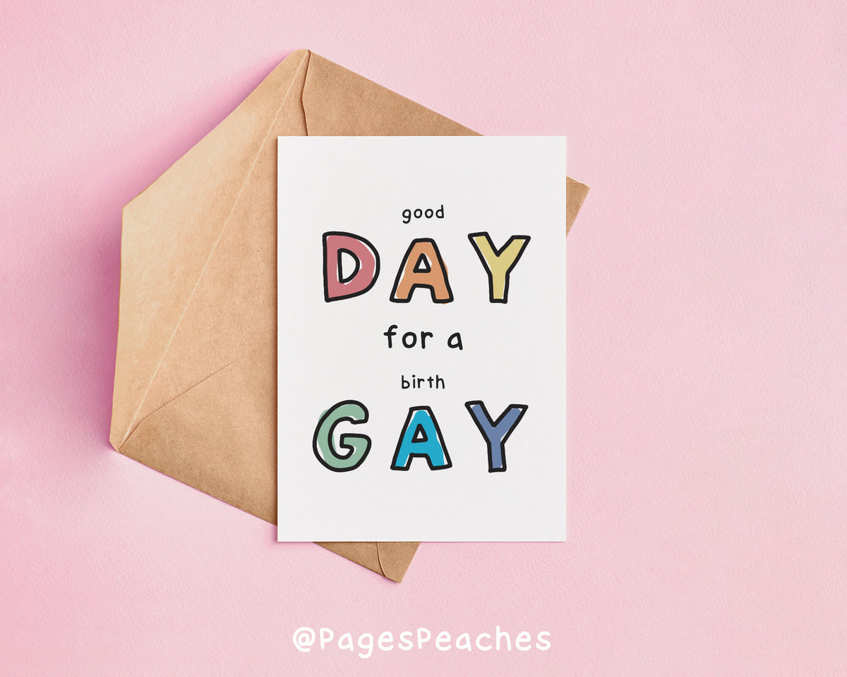 Birth GAY Card