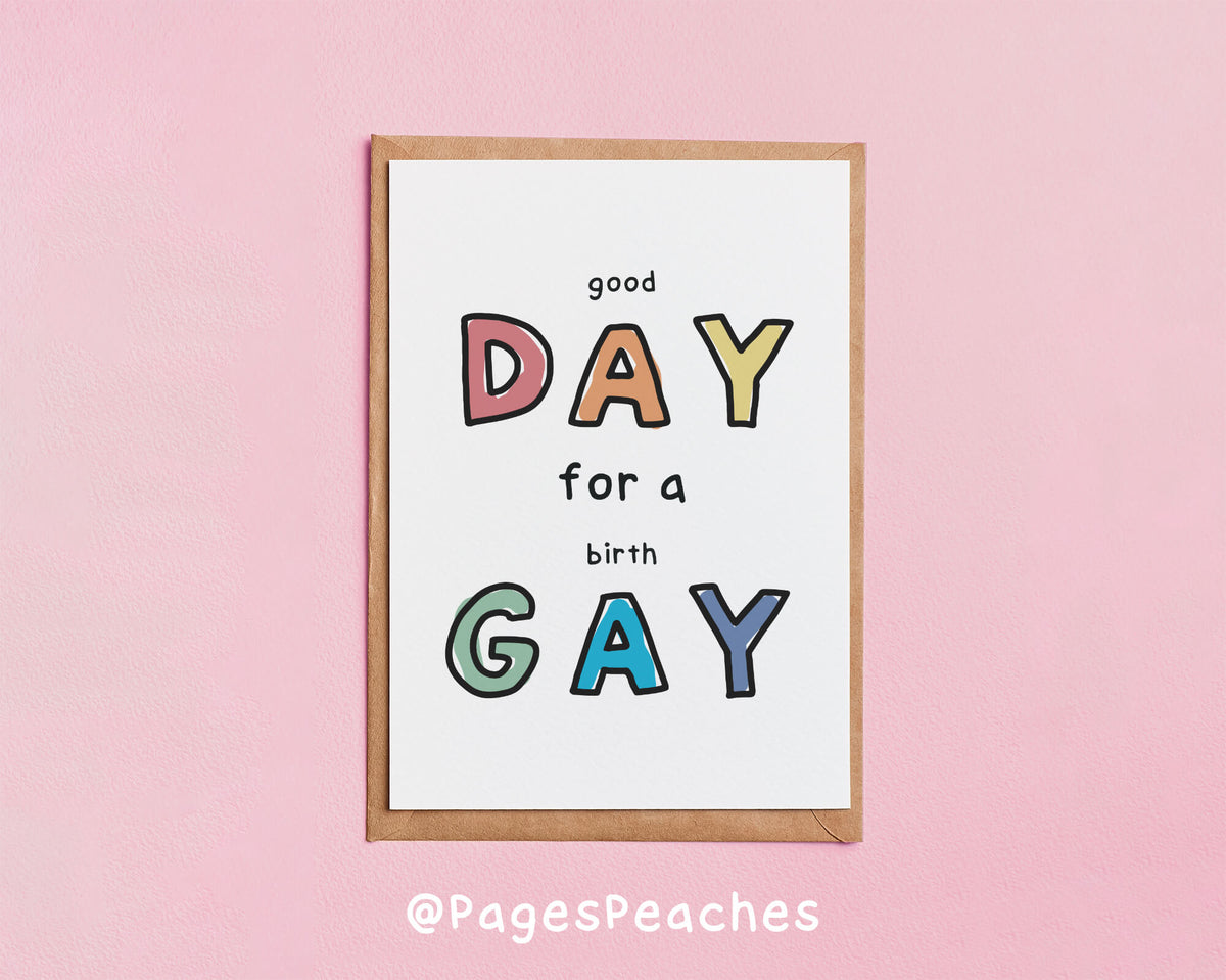 Birth GAY Card