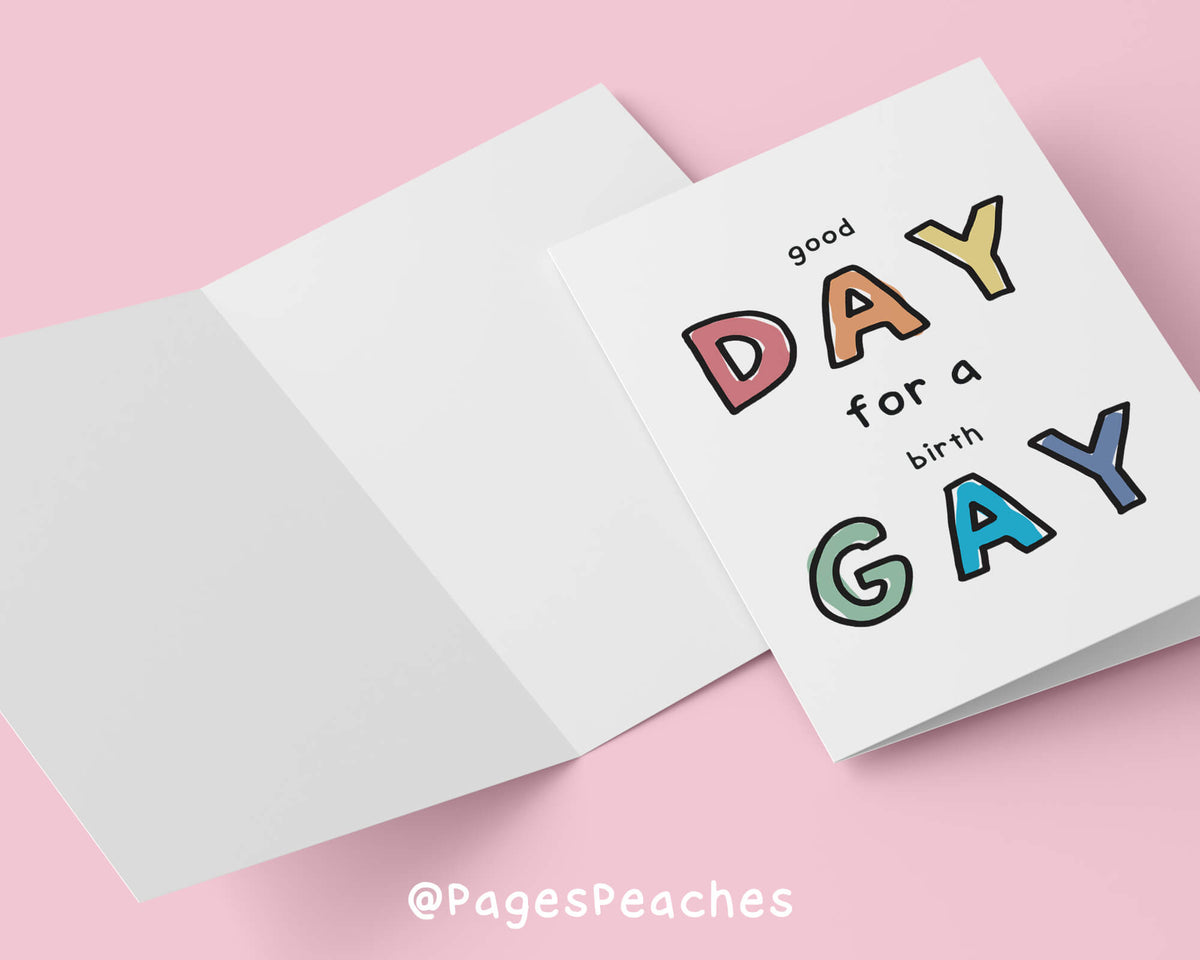 Birth GAY Card