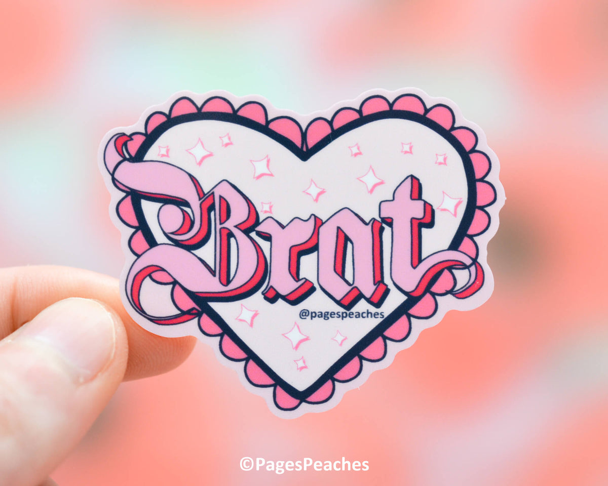 Large Brat Sticker