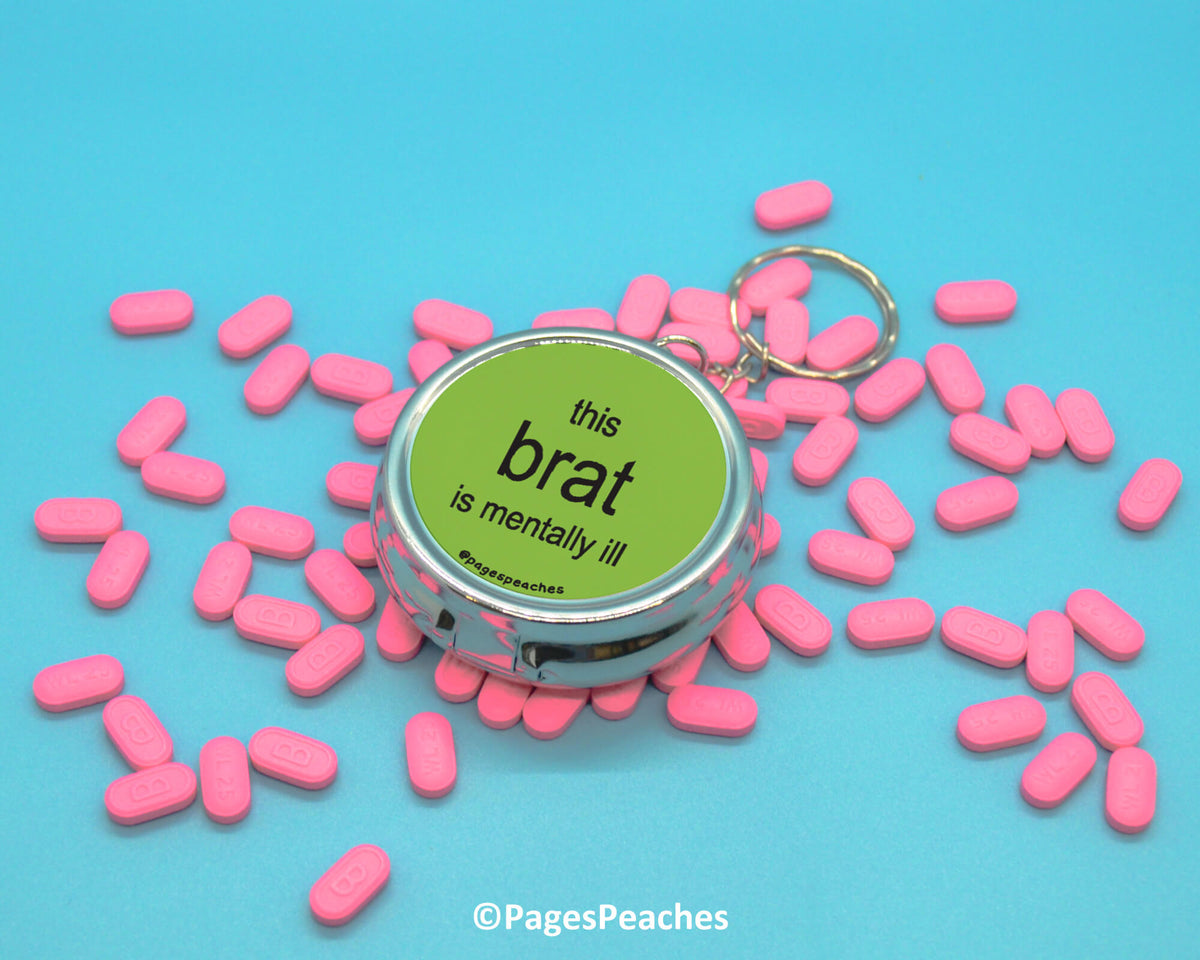 PREORDER APRIL/MAY Brat Pill Case