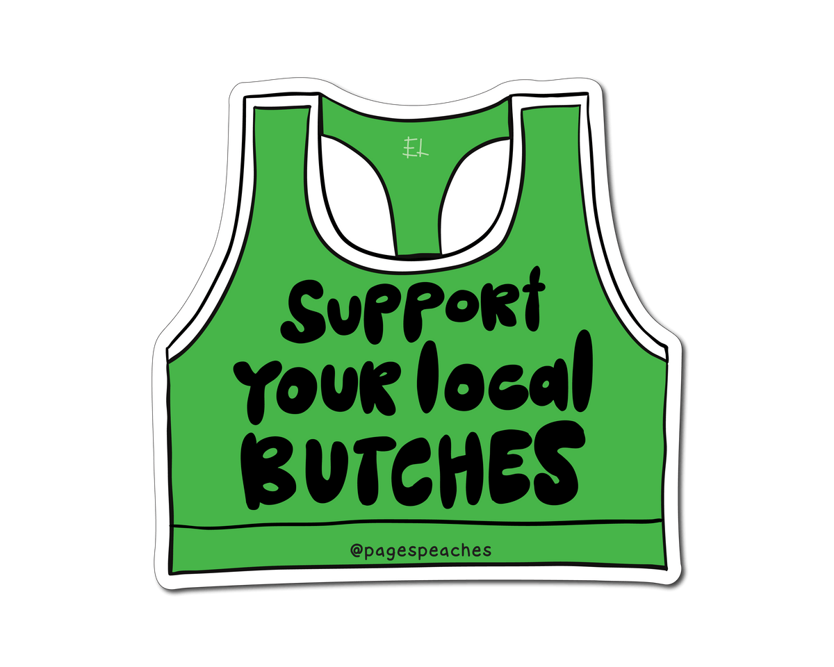 Large Butches Sticker