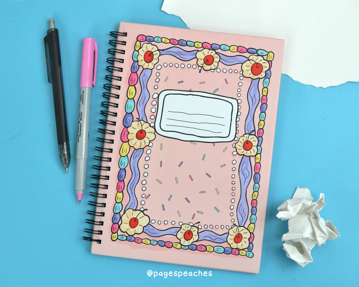 Cake A5 Notebook