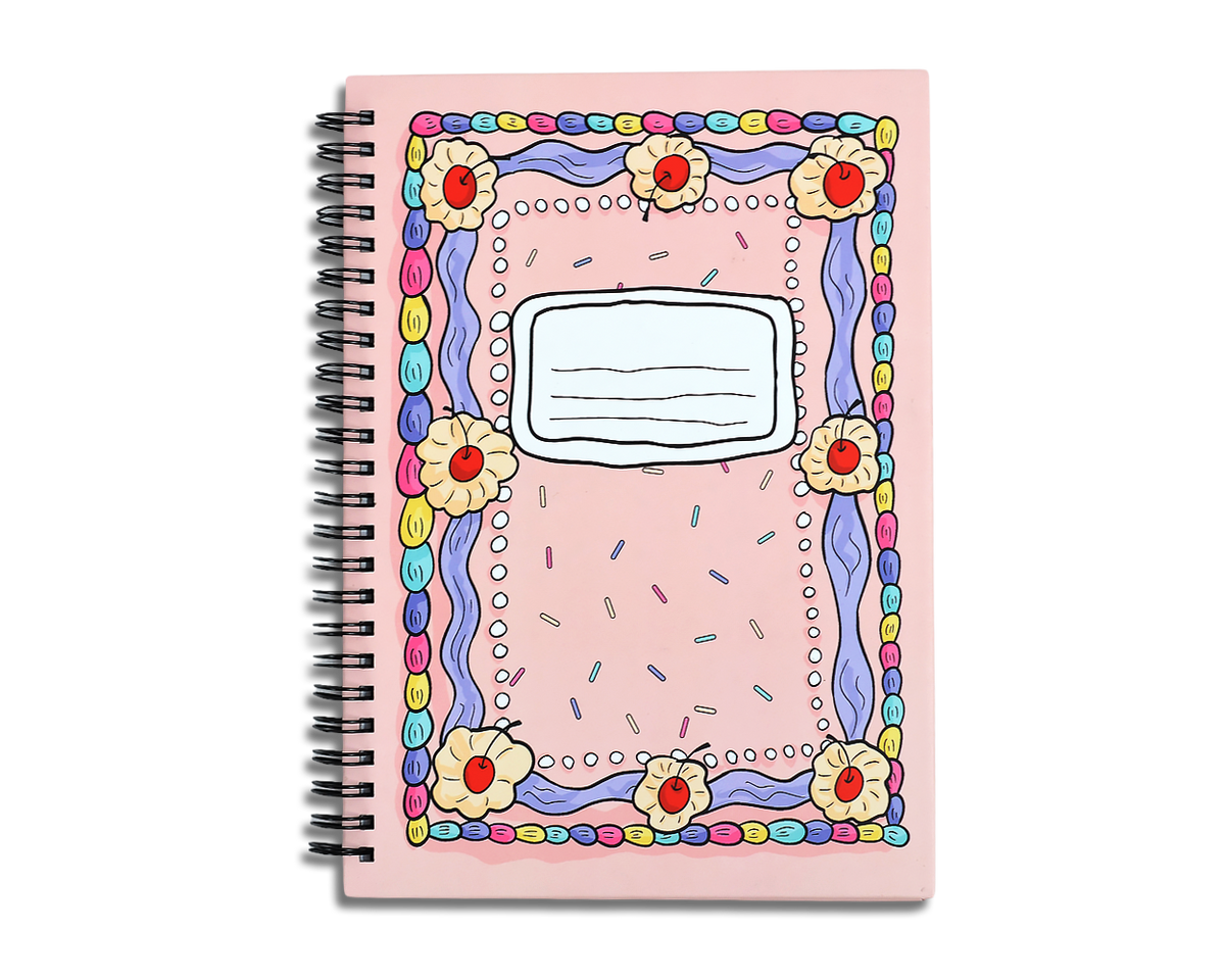 Cake A5 Notebook