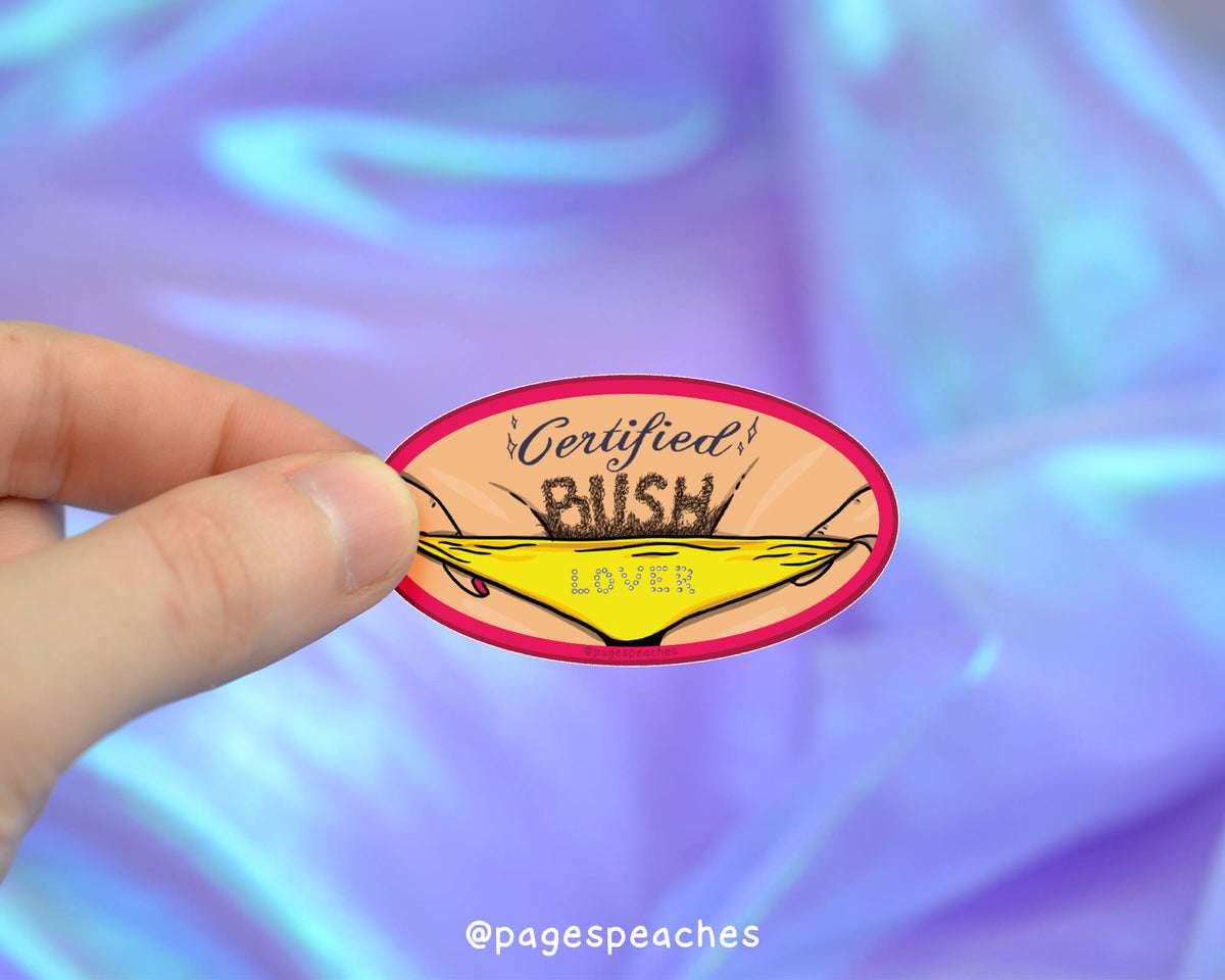 Large Bush Lover Sticker