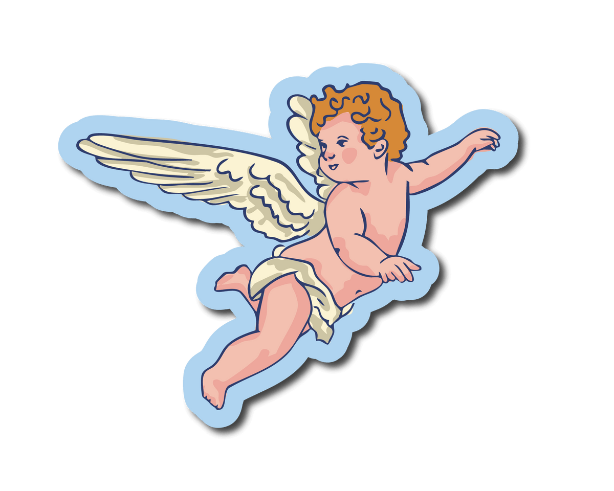 Mini Cherub Sticker