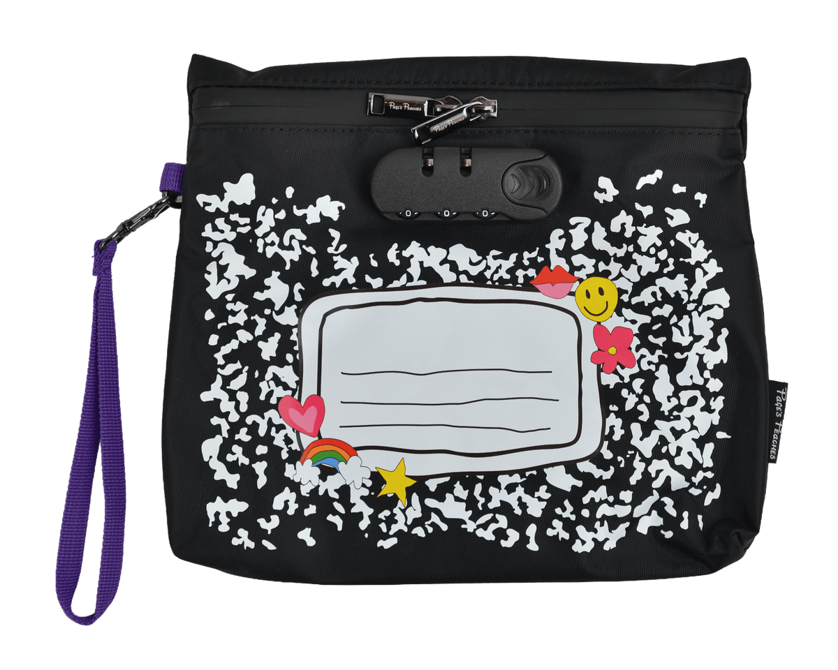 Composition Lockable Pouch