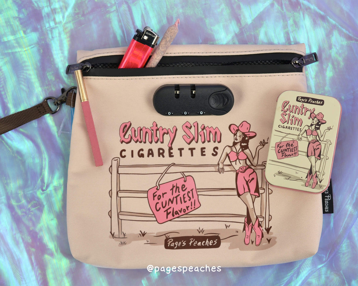 Cuntry Slim Lockable Pouch