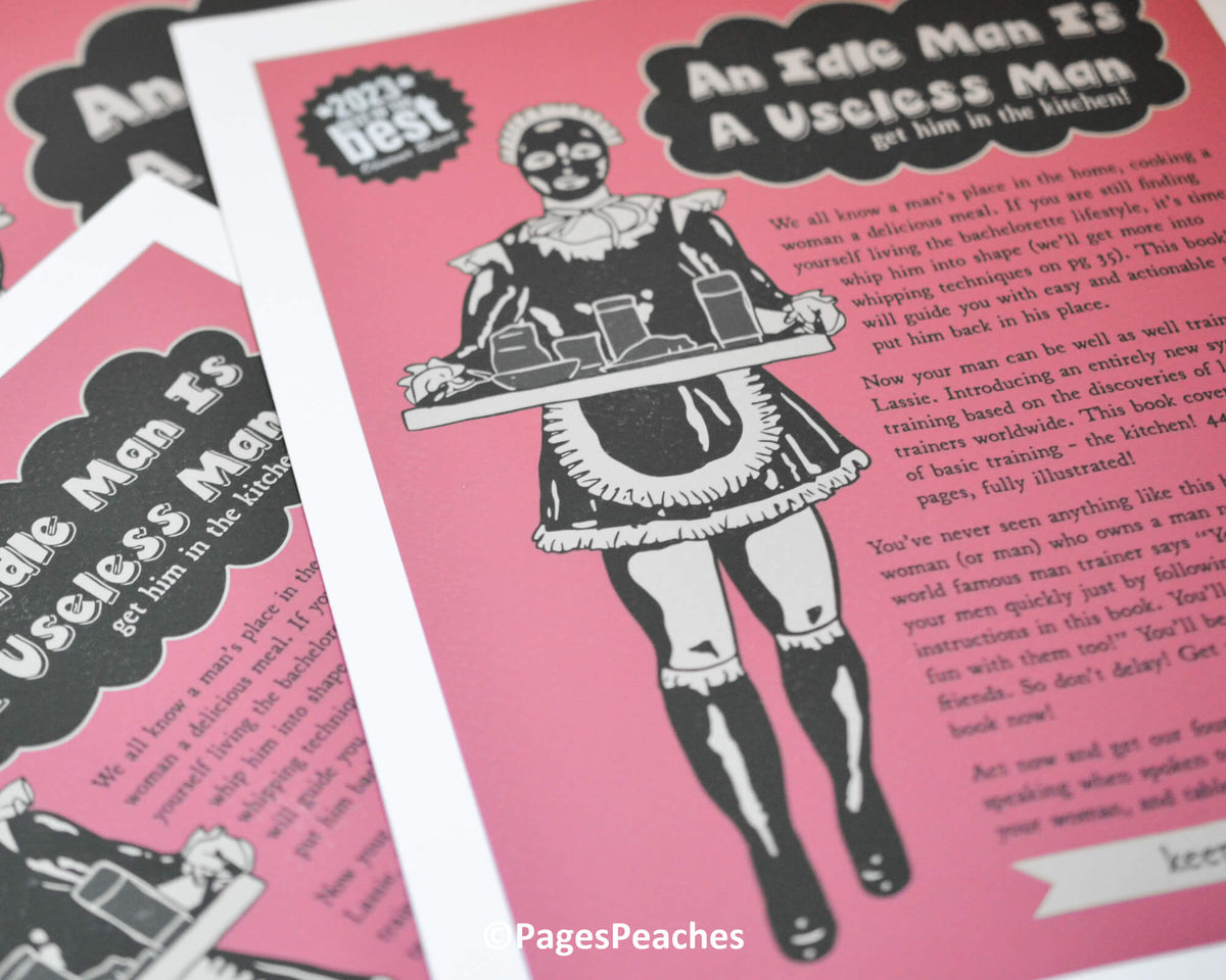 LIMITED EDITION Idle Man Print