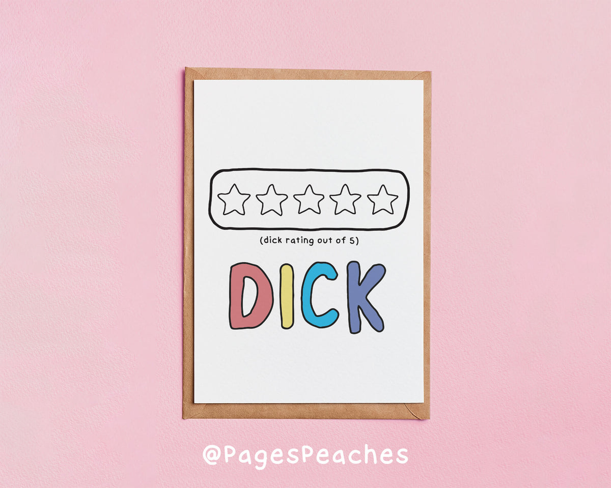 Dick Rating Card