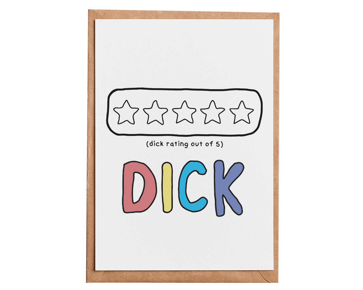 Dick Rating Card