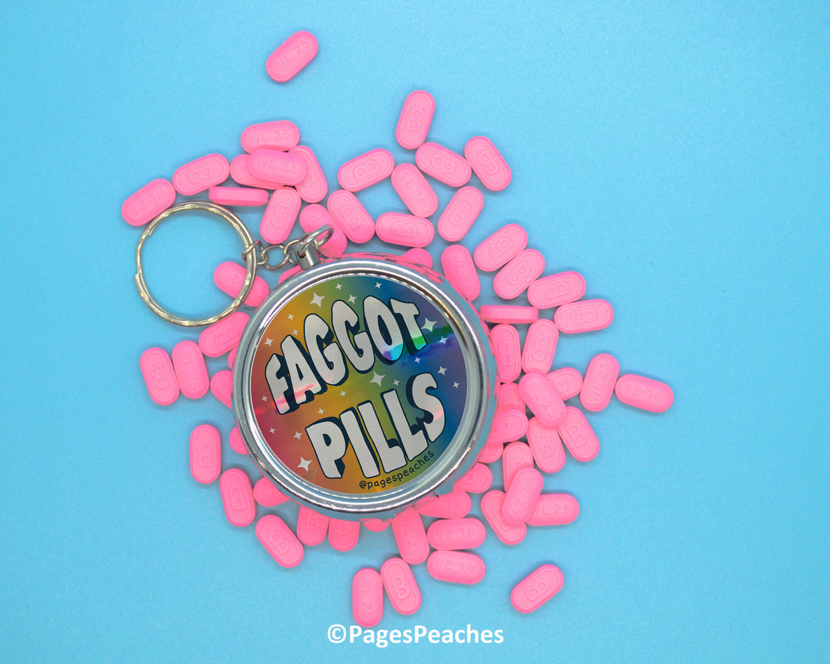 PREORDER APRIL/MAY Faggot Pills Case