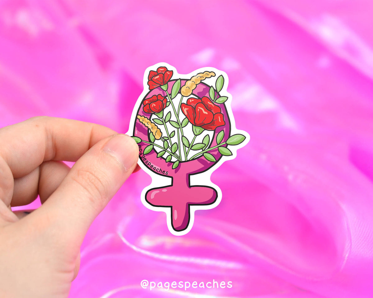 Large Female Sticker
