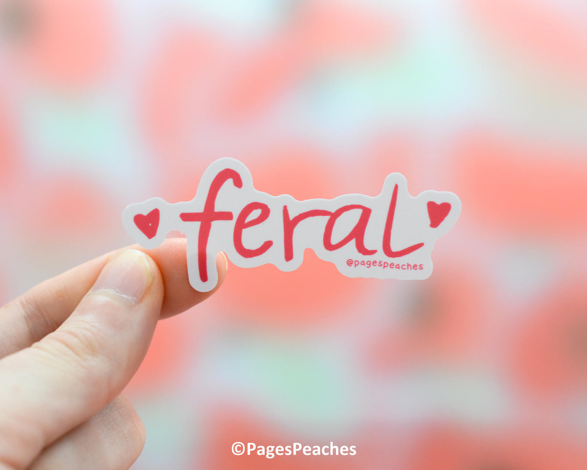 Large Feral Sticker