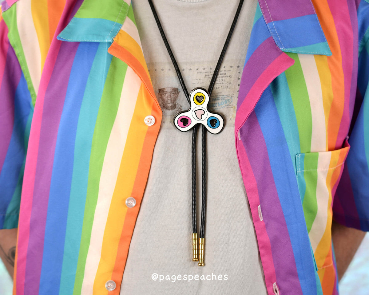 Fidget Bolo Tie