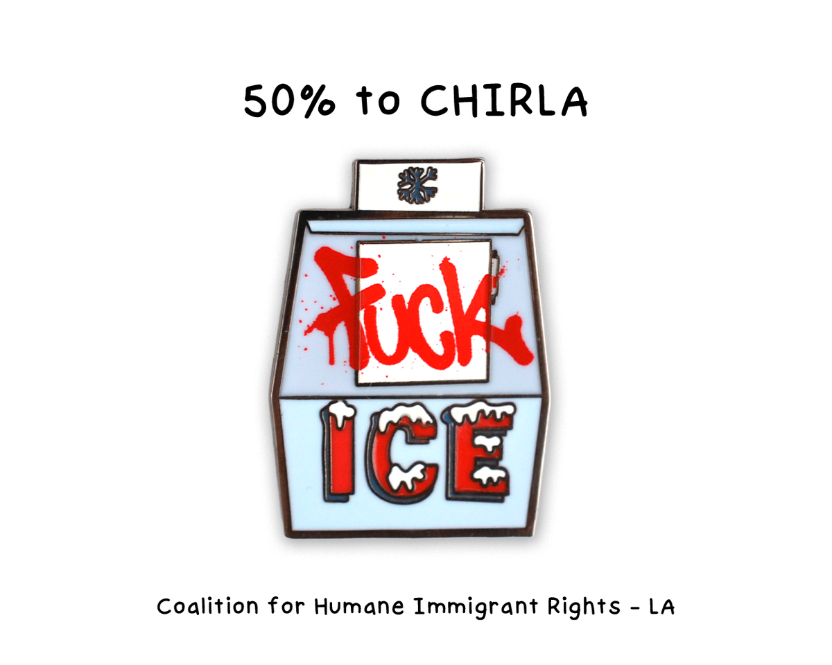 Hard Enamel Fuck Ice Pin
