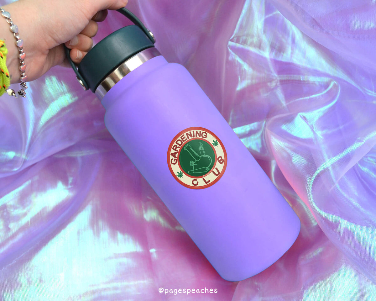 Large Gardening Club Sticker