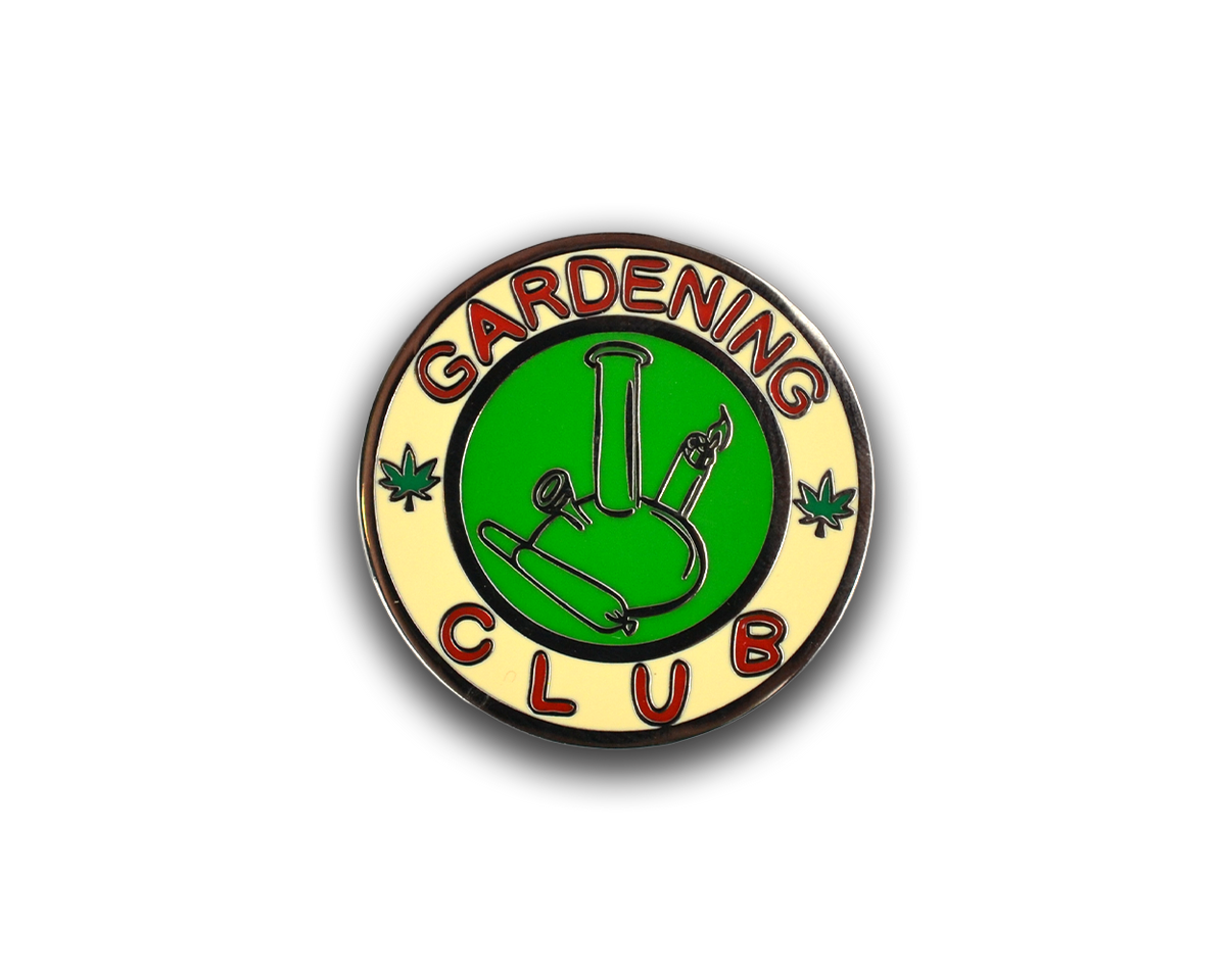 Hard Enamel Gardening Club Pin