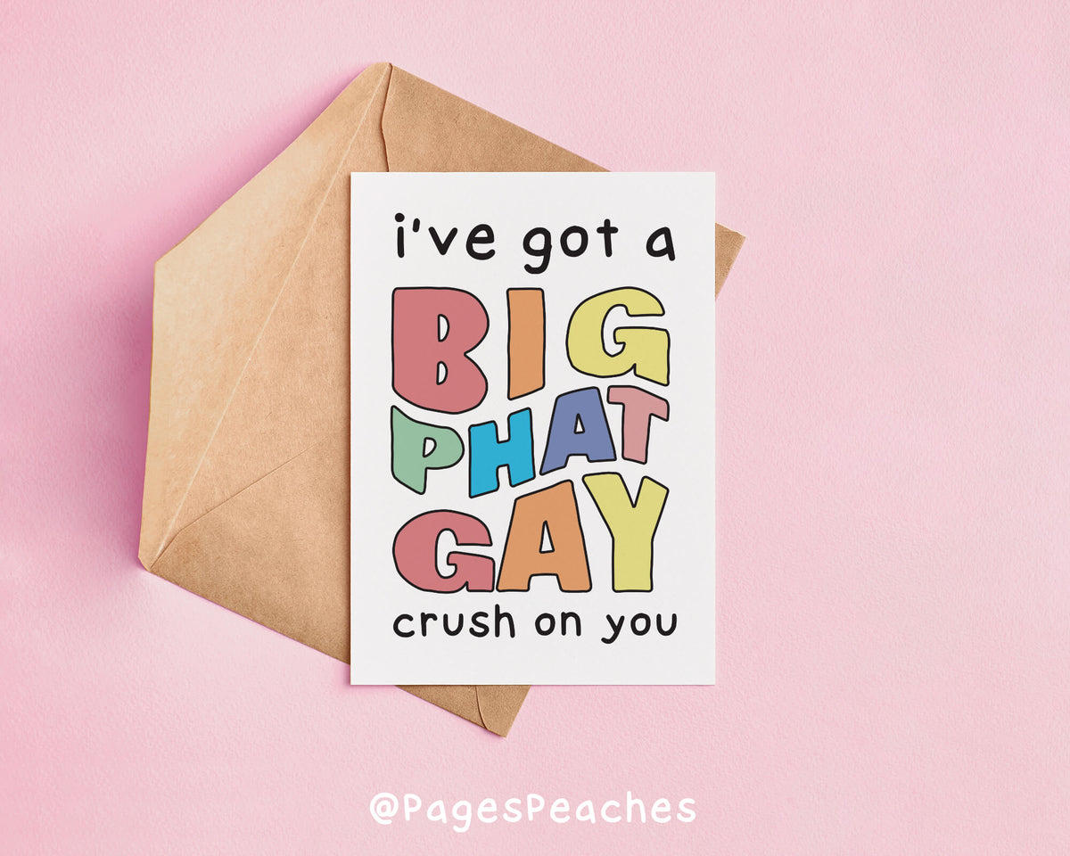 Gay Crush Card