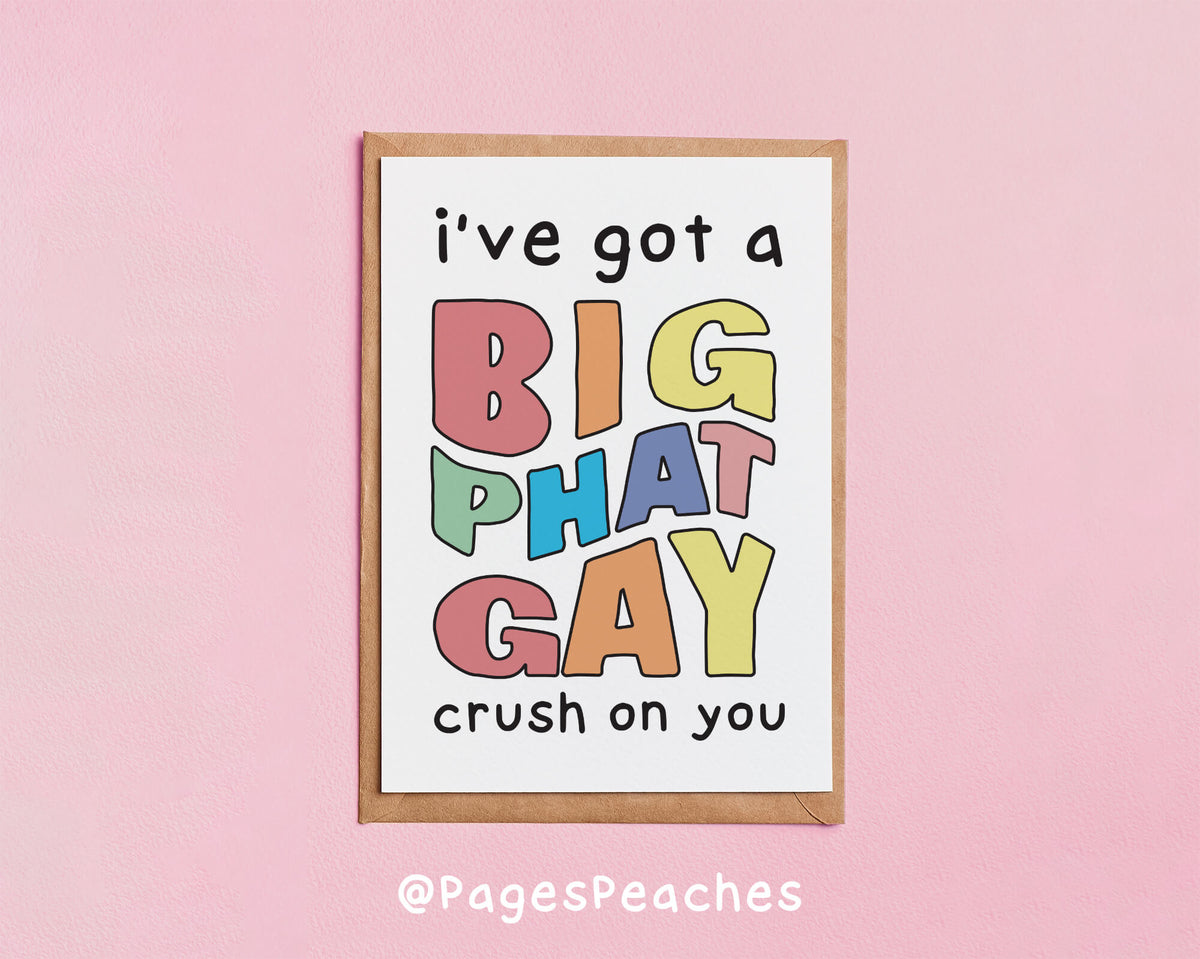 Gay Crush Card