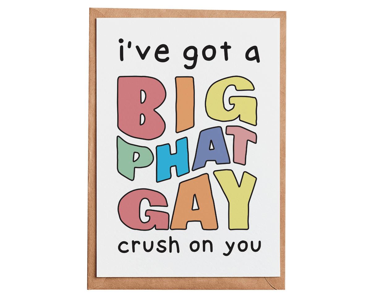 Gay Crush Card