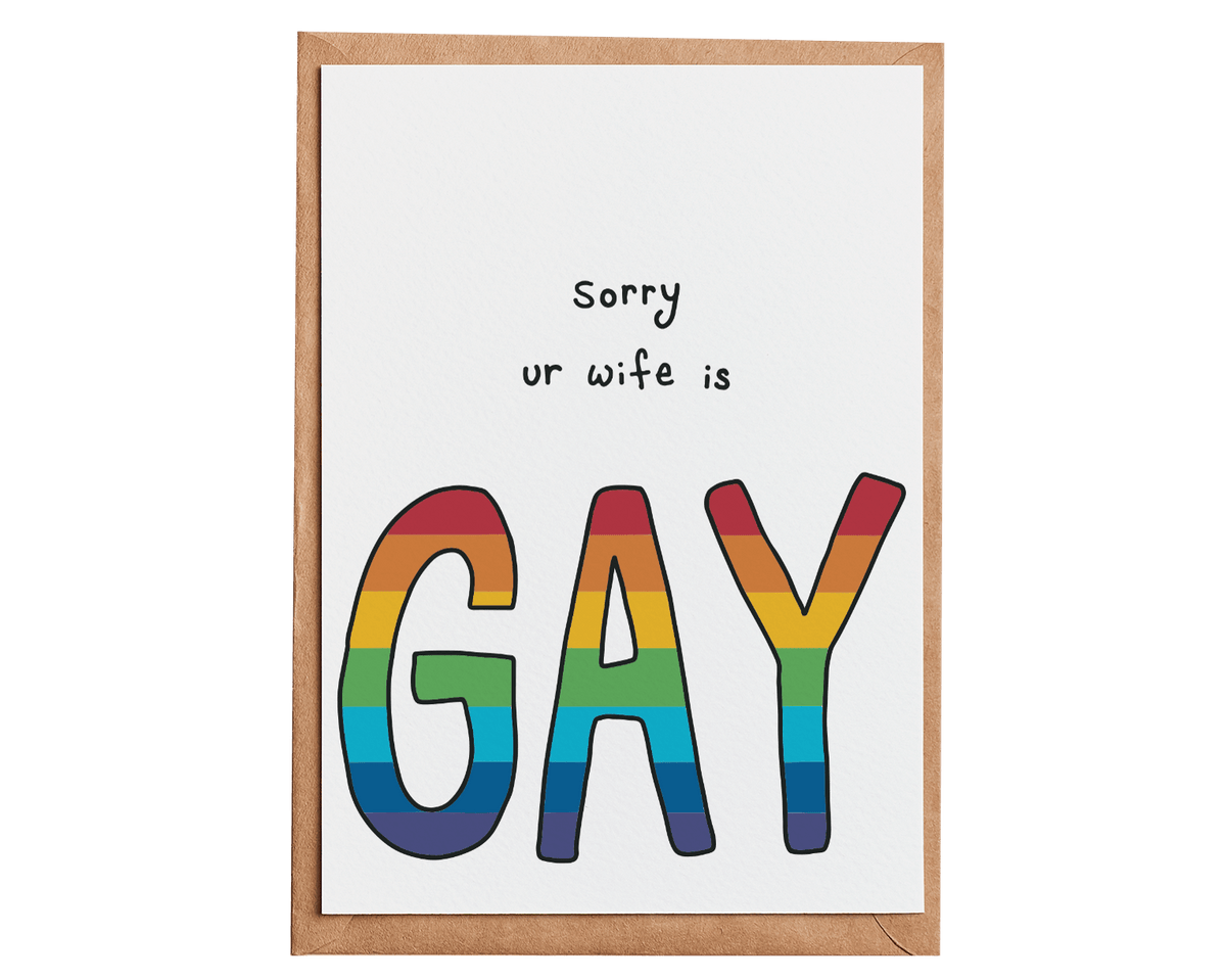 Gay Wife Card