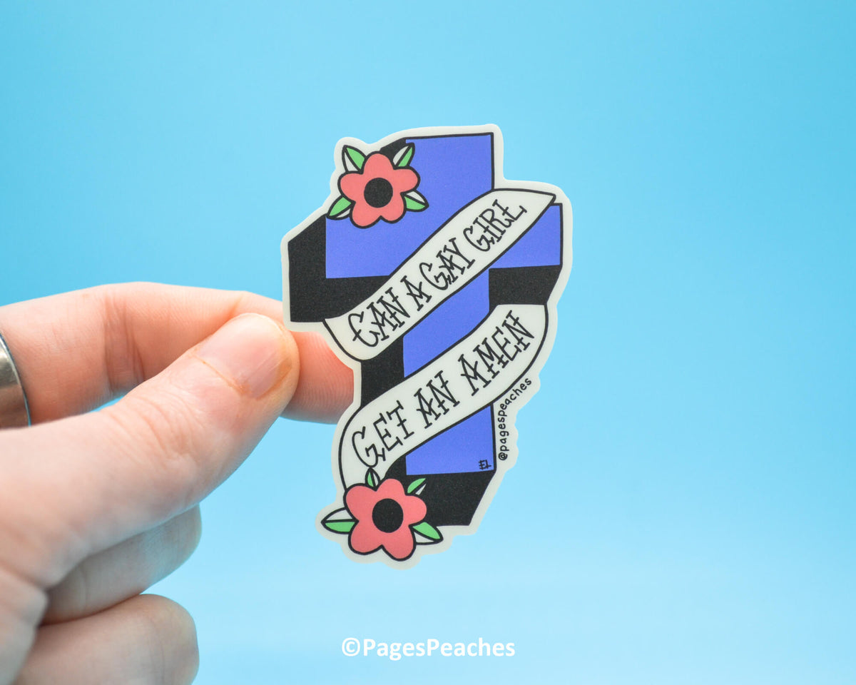 Large Gay Girl Sticker