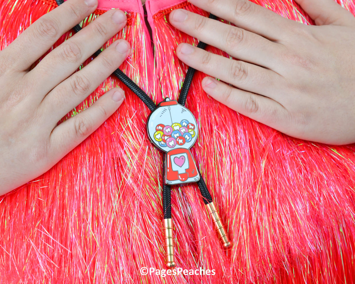 Gumball Bolo Tie