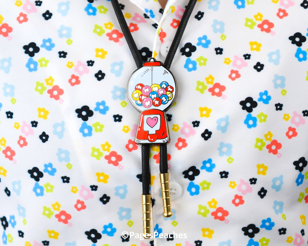 Gumball Bolo Tie