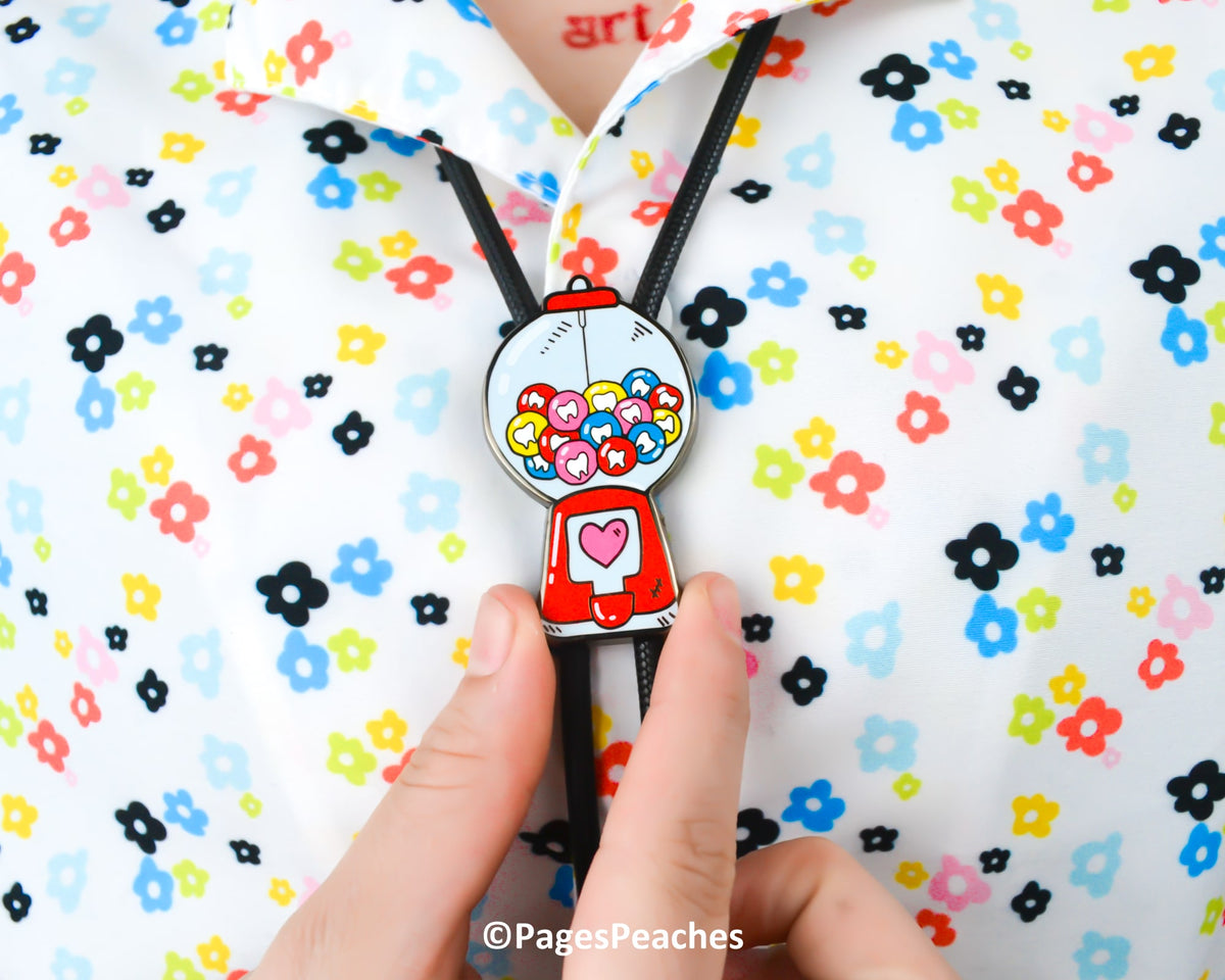 Gumball Bolo Tie