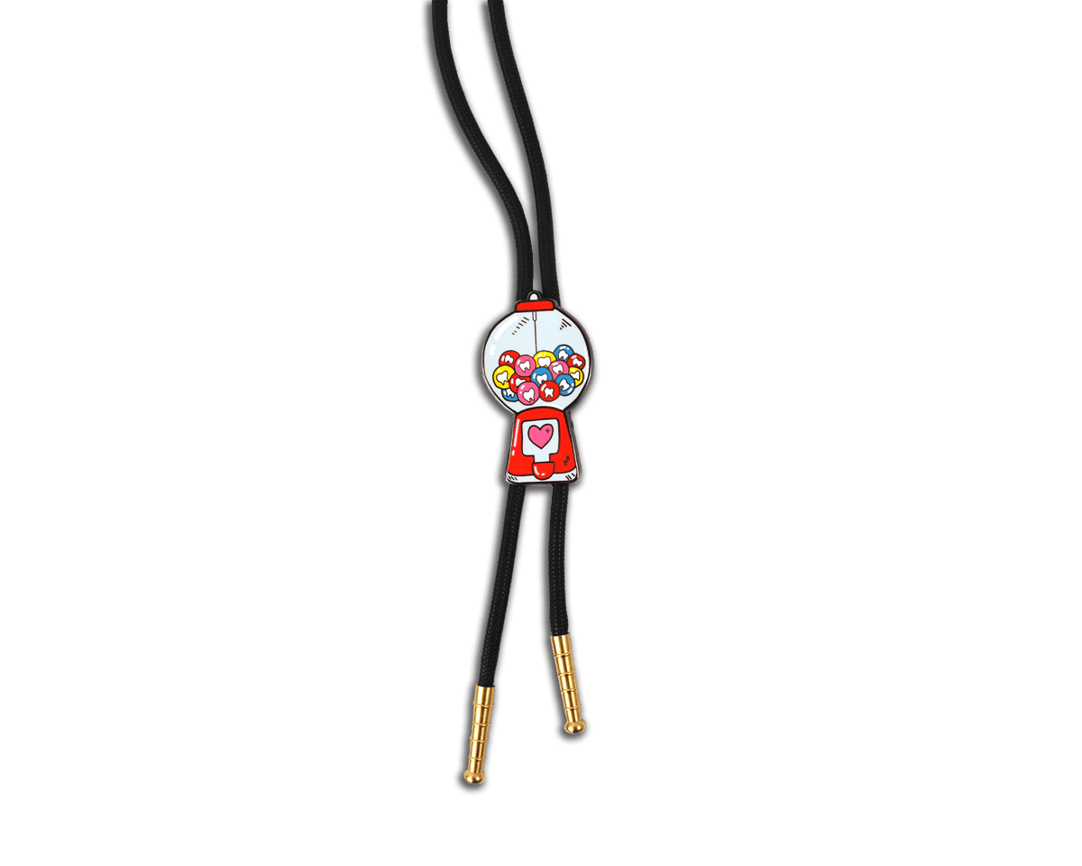 Gumball Bolo Tie