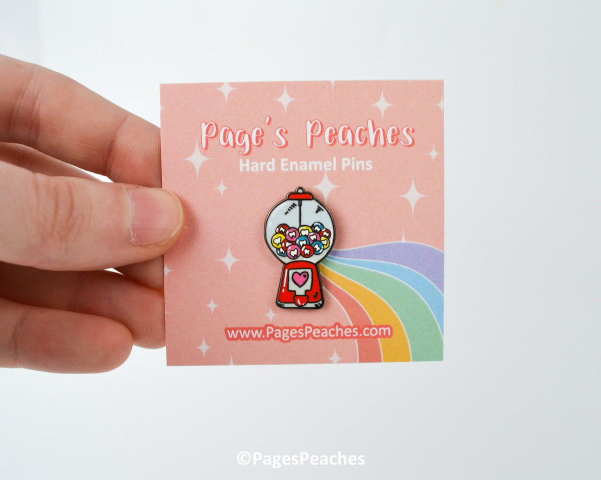 Mini Hard Enamel Gumball Pin