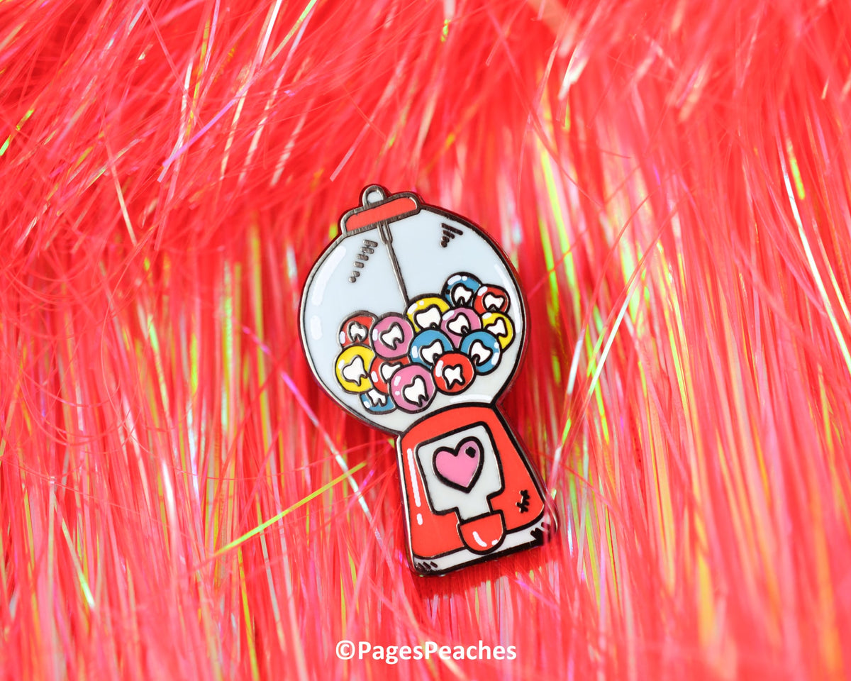 Mini Hard Enamel Gumball Pin