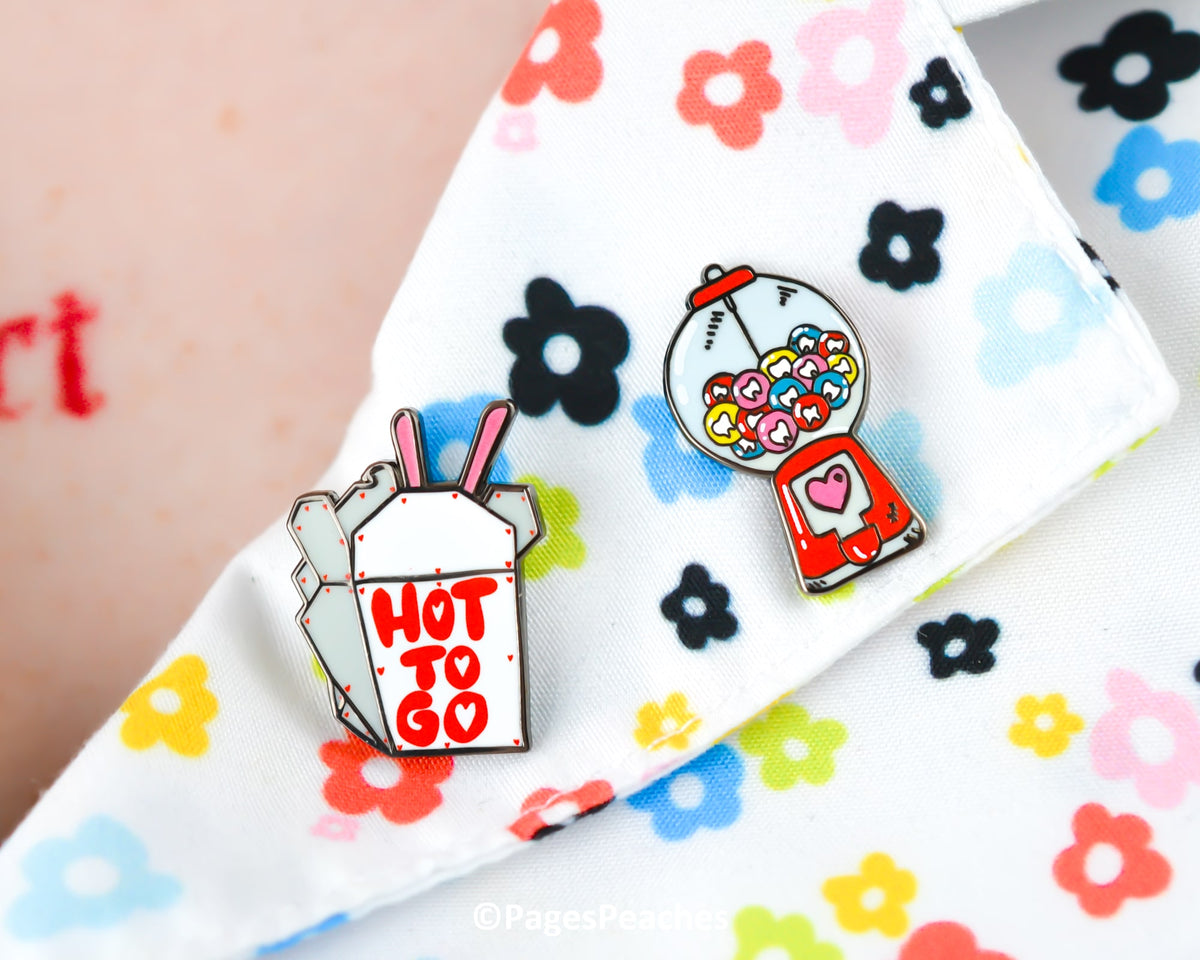 Mini Hard Enamel Gumball Pin